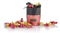 Cocoture Palæ Gift selection med Chokoladekugler i Guld & Rød farvet papir - Rød æske 480 g  